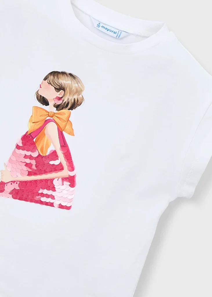 mayoral Μπλουζα κοντομανικη 26 3005 76 Εκρού Μπεζ