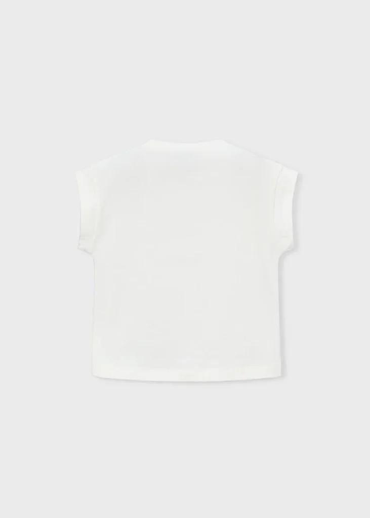 mayoral Μπλουζα κοντομανικη 26 3005 76 Εκρού Μπεζ