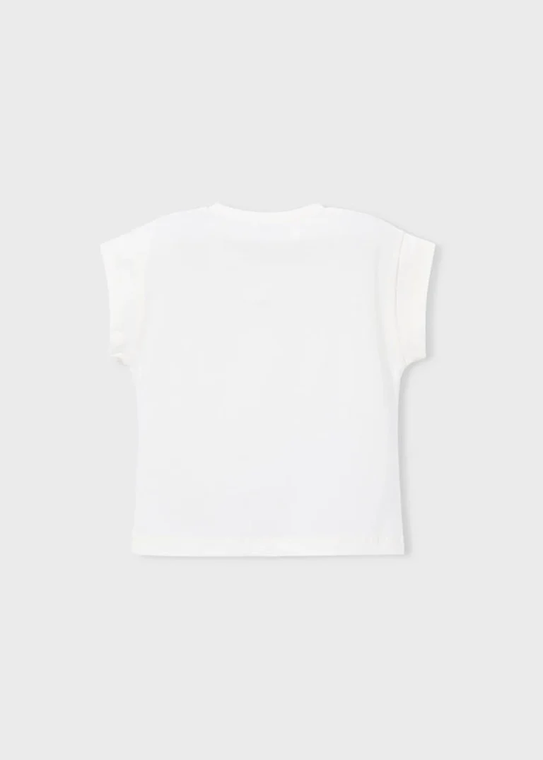 mayoral Μπλουζα κοντομανικη 26 3005 76 Εκρού Μπεζ