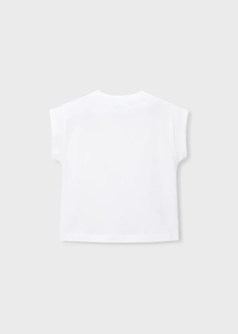 mayoral Μπλουζα κοντομανικη 26 3005 76 Εκρού Μπεζ