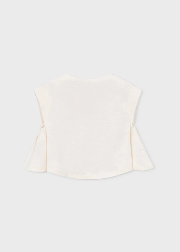 mayoral Μπλουζα κοντομανικη 26 3006 67 Μπεζ