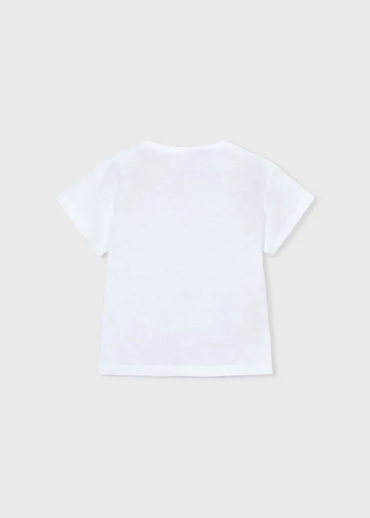 mayoral Μπλουζα κοντομανικη 26 3011 79 Μπεζ ανοιχτό