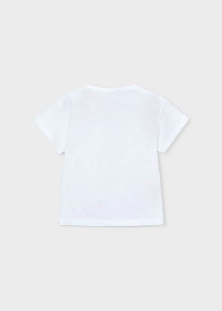 mayoral Μπλουζα κοντομανικη 26 3011 79 Μπεζ ανοιχτό