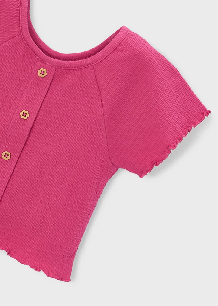 mayoral Μπλουζα κοντομανικη 26 3014 18 Ροδοπέταλο