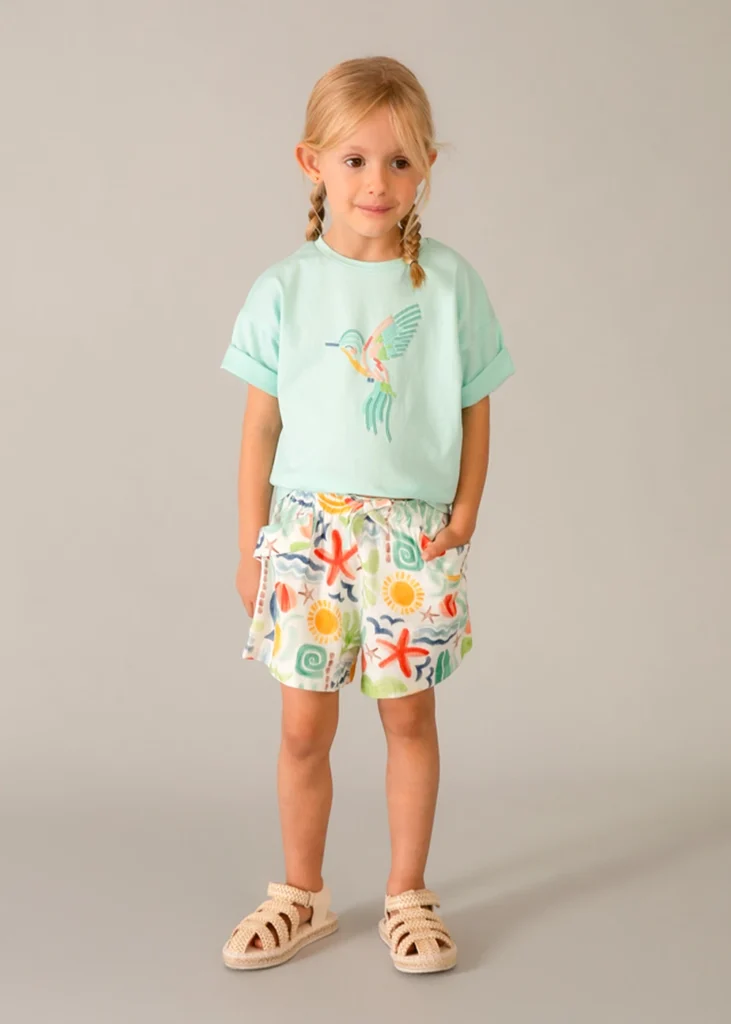 mayoral Μπλουζα κοντομανικη 26 3016 21 Λευκό / Κόκκινο