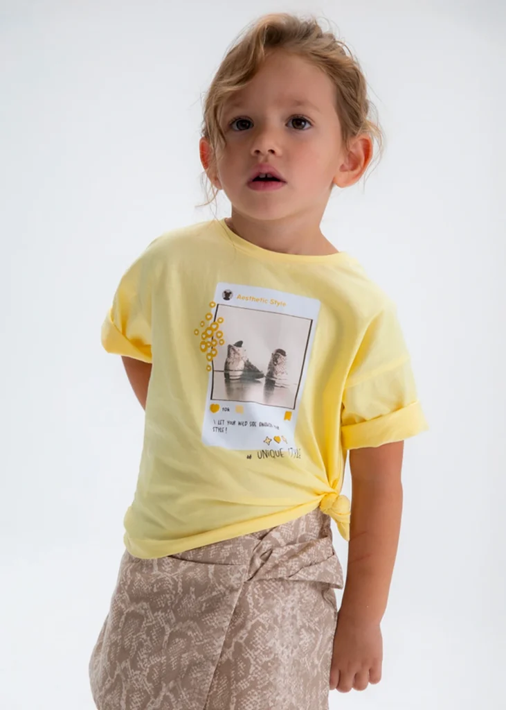 mayoral Μπλουζα κοντομανικη 26 3016 21 Λευκό / Κόκκινο