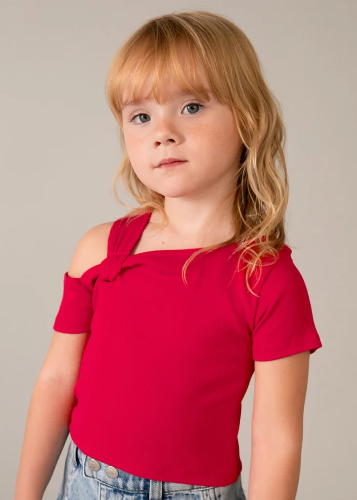 mayoral Μπλουζα κοντομανικη ασυμμετρη 26 3017 92 Λωτός