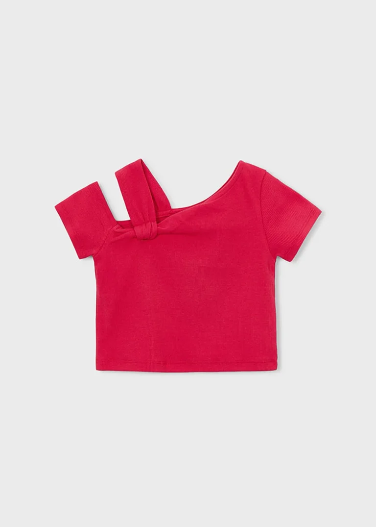 mayoral Μπλουζα κοντομανικη ασυμμετρη 26 3017 92 Λωτός