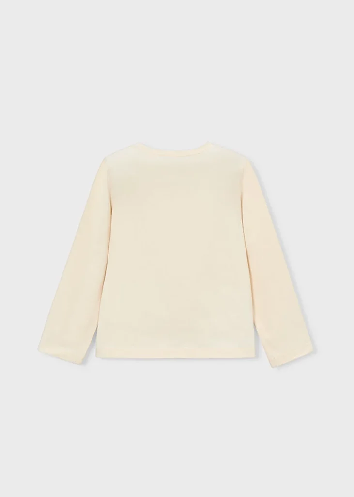 mayoral Μπλουζα μακρυμανικη 26 3019 10 Μπεζ ανοιχτό