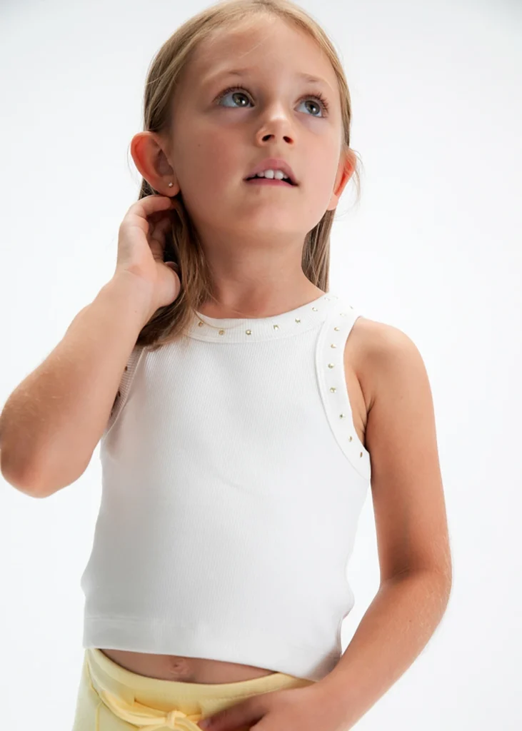 mayoral Μπλουζα τιραντες 26 3021 33 Εκρού