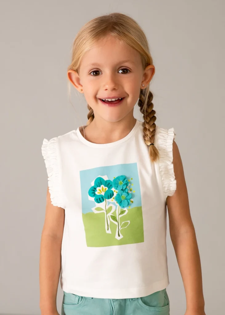 mayoral Μπλουζα τιραντες 26 3023 39 Εκρού