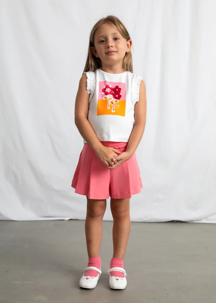 mayoral Μπλουζα τιραντες 26 3023 39 Εκρού