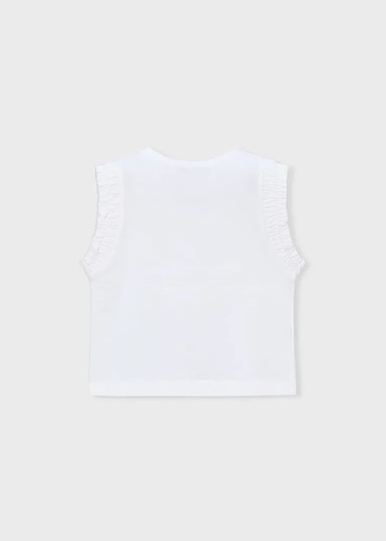 mayoral Μπλουζα τιραντες 26 3023 39 Εκρού