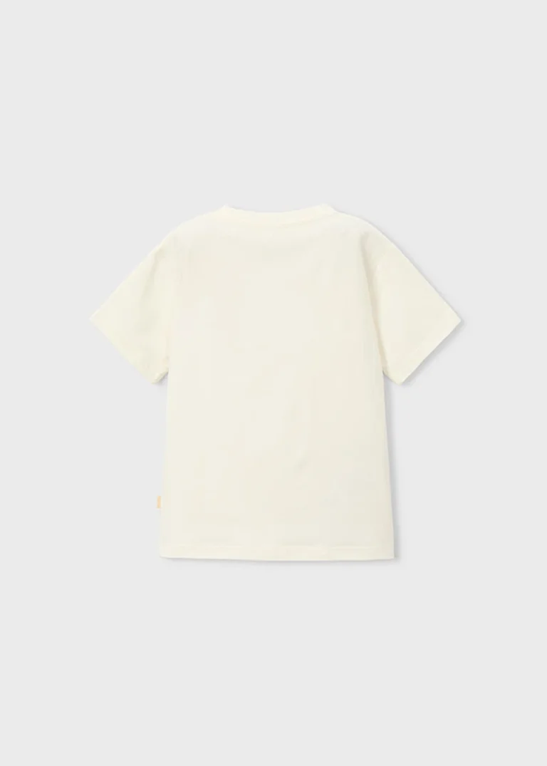 mayoral Μπλουζα κοντομανικη κεντητη 26 3060 72 Κρεμ