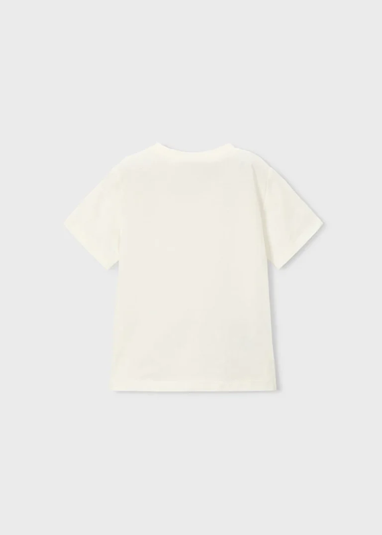 mayoral Μπλουζα κοντομανικη κροκοδειλ 26 3062 30 Κρεμ