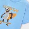 mayoral Μπλουζα κοντομανικη good day 26 3064 34 Καφέ ανοιχτό