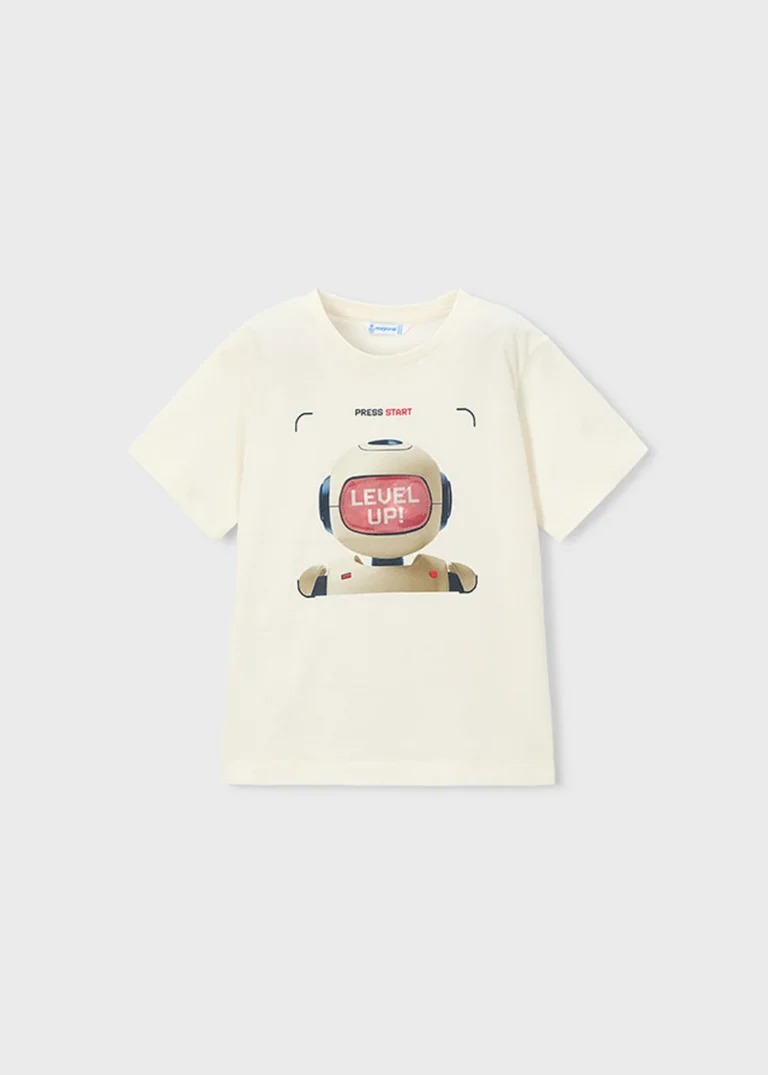 mayoral Μπλουζα κοντομανικη φωτογραφι 26 3065 39 Κρεμ