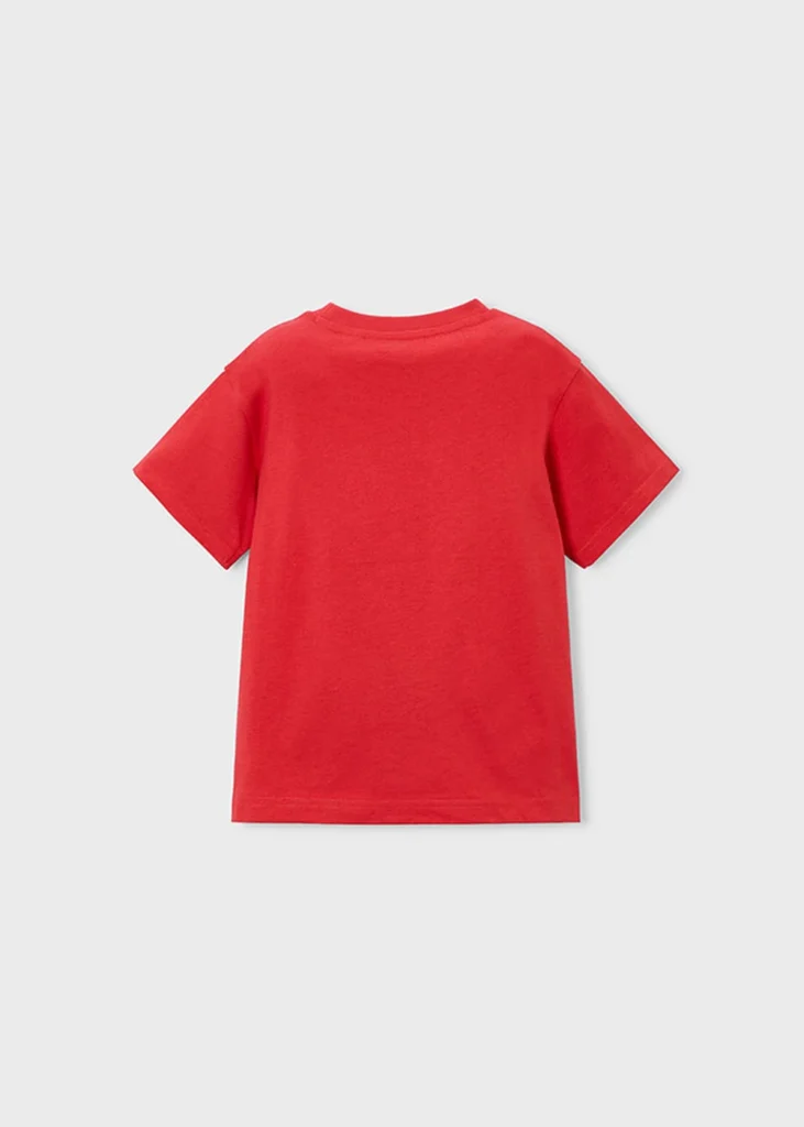 mayoral Μπλουζα κοντομανικη ρομποτ 26 3066 43 Κόκκινο