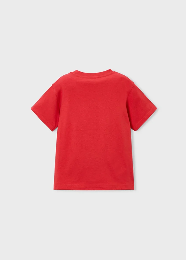 mayoral Μπλουζα κοντομανικη ρομποτ 26 3066 43 Κόκκινο