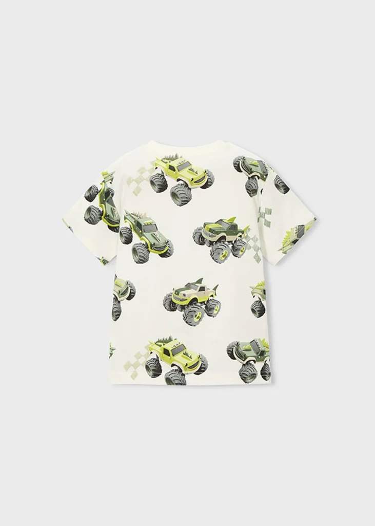 mayoral Μπλουζα κοντομανικη σταμπωτη 26 3068 67 Στάμπα αμάξι