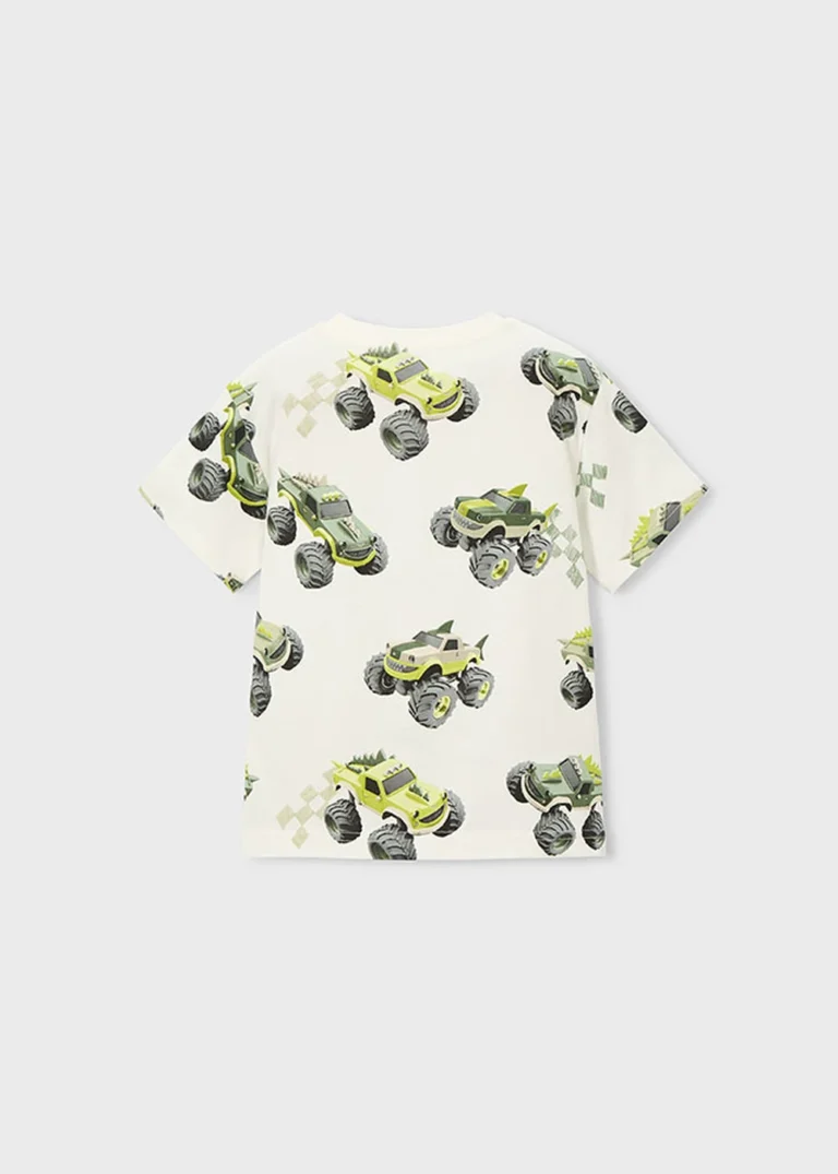 mayoral Μπλουζα κοντομανικη σταμπωτη 26 3068 67 Στάμπα αμάξι