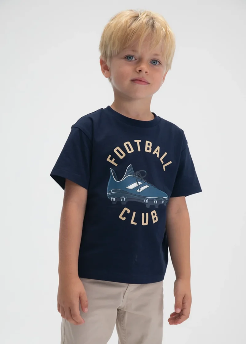 mayoral Μπλουζα κοντομ football club 26 3072 61 Ναυτικό Μπλε