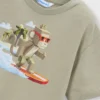 mayoral Μπλουζα κοντομ φορμα surf 26 3077 82 Κρεμ