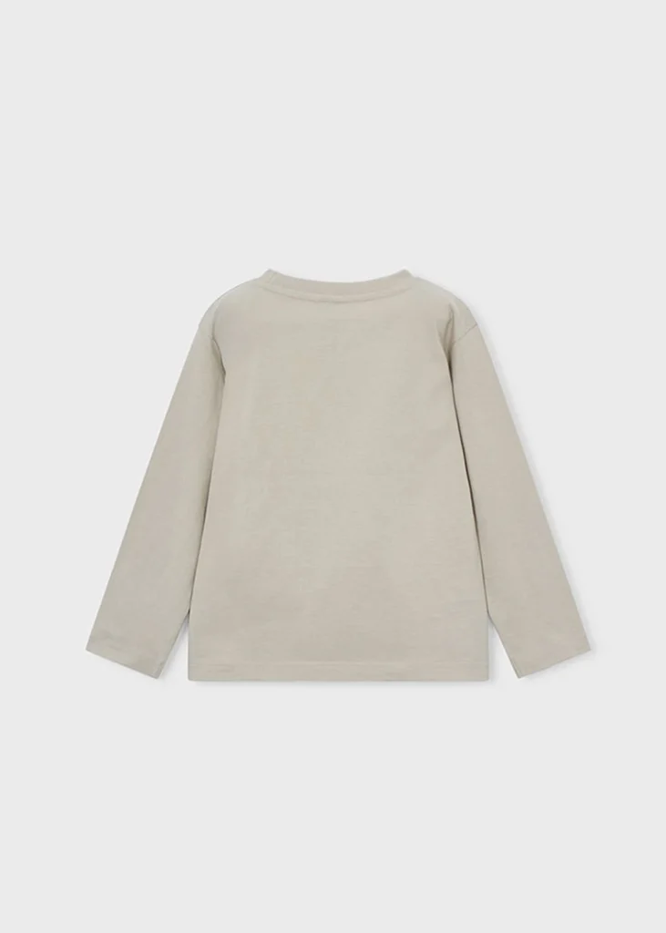 mayoral Μπλουζα μακρυμανικη ρομποτ 26 3084 19 Μπεζ