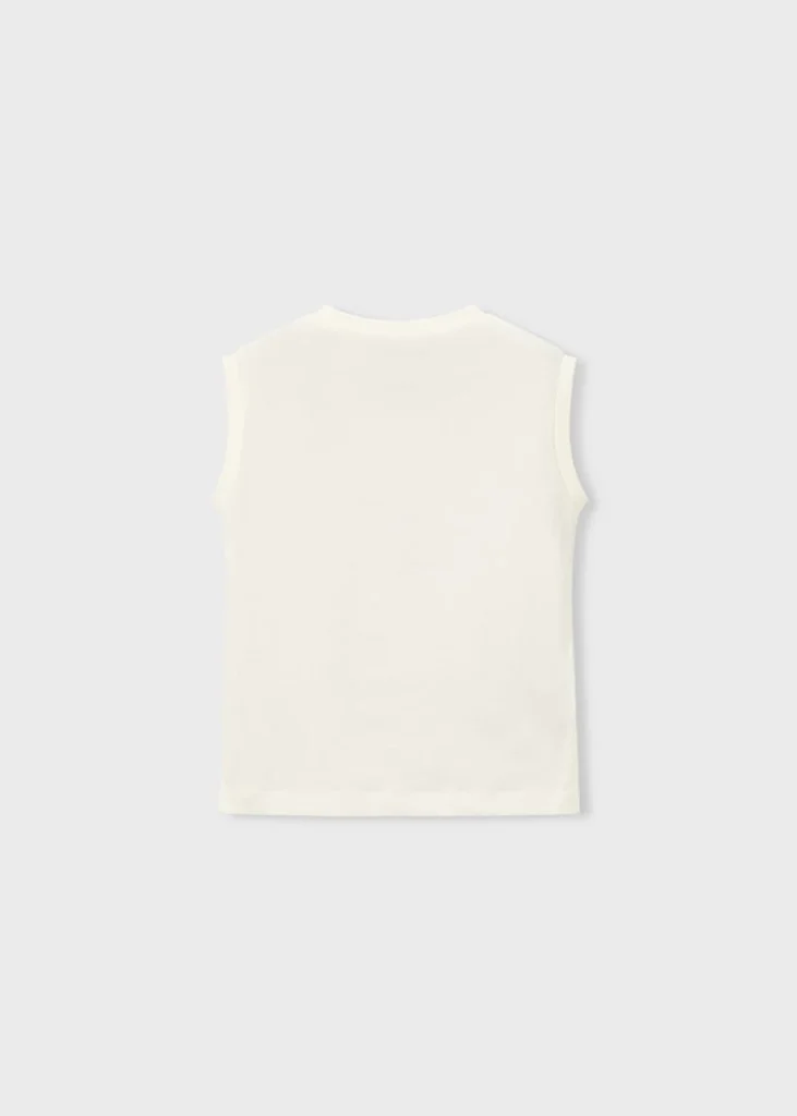 mayoral Μπλουζα τιραντες 26 3085 81 Κρεμ