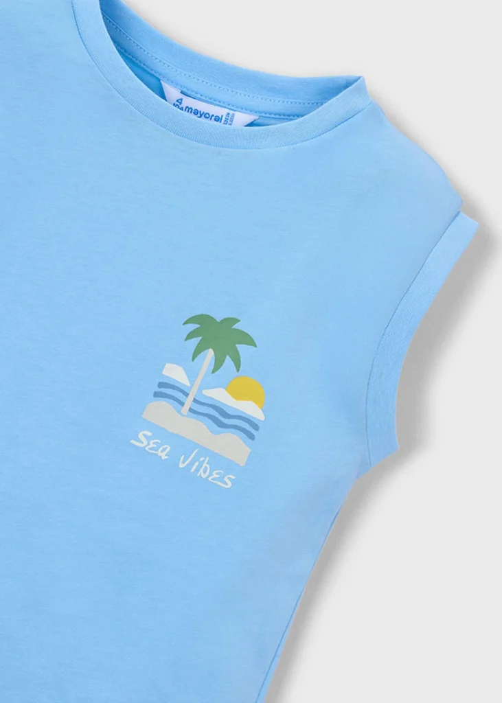 mayoral Μπλουζα τιραντες 26 3085 81 Κρεμ