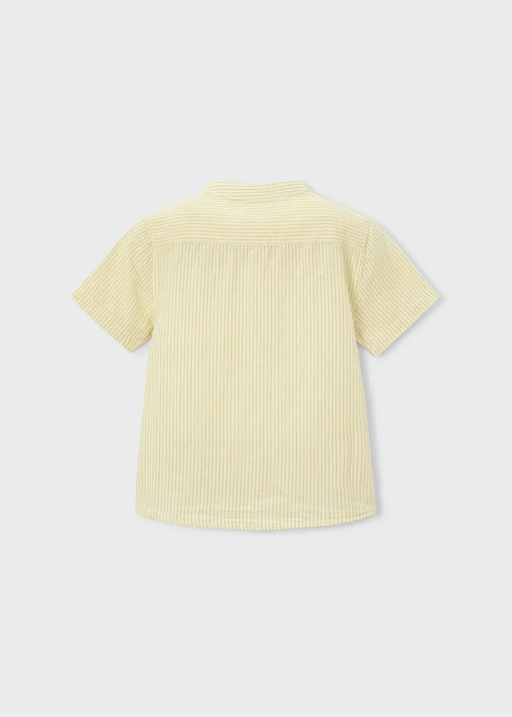 mayoral Πουκαμισο κοντ/κο μαο λινο 26 3113 15 Λαδί