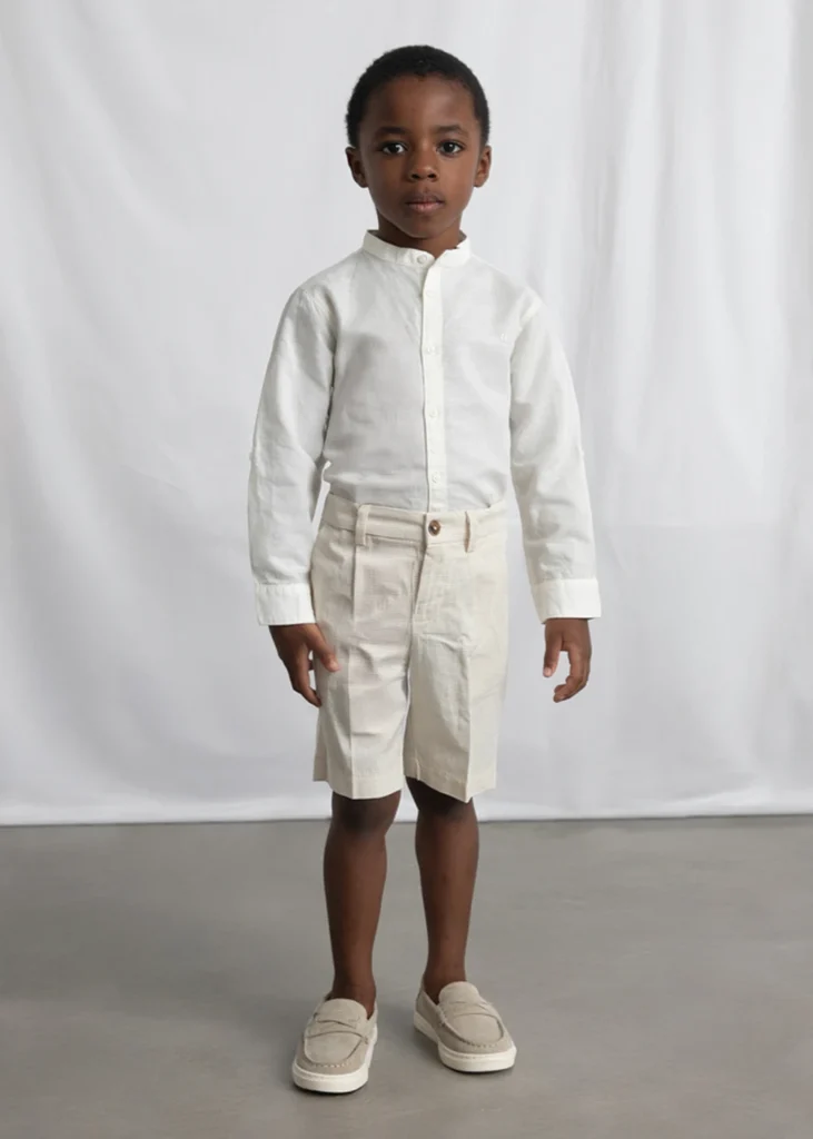 mayoral Πουκαμισο μακ/κο γιακας μαο λ 26 3118 30 Κρεμ