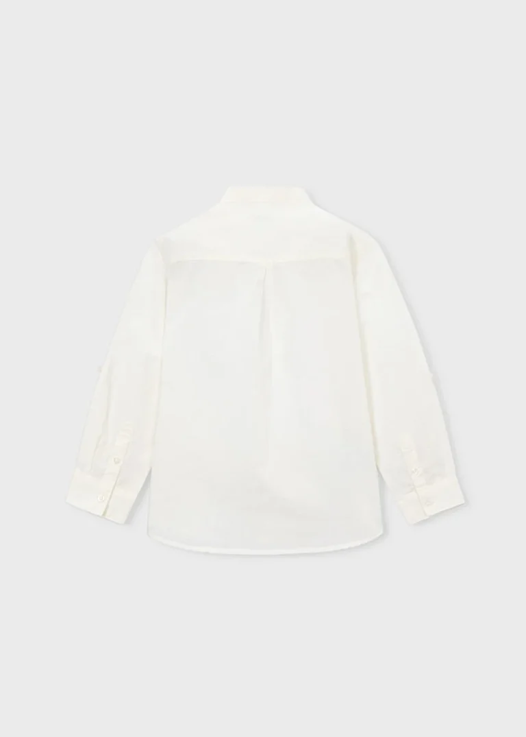 mayoral Πουκαμισο μακ/κο γιακας μαο λ 26 3118 30 Κρεμ