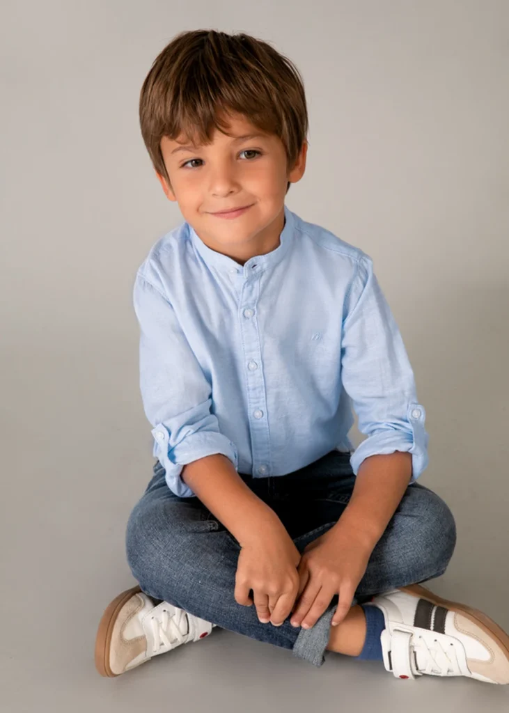 mayoral Πουκαμισο μακ/κο γιακας μαο λ 26 3118 30 Κρεμ