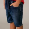 mayoral Βερμουδα soft denim jogger 26 3210 77 Τζιν σκούρο
