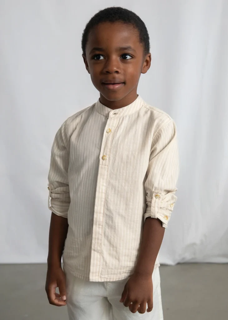 mayoral Σετ βερμουδα λινη suiting 26 3216 11 Μπεζ