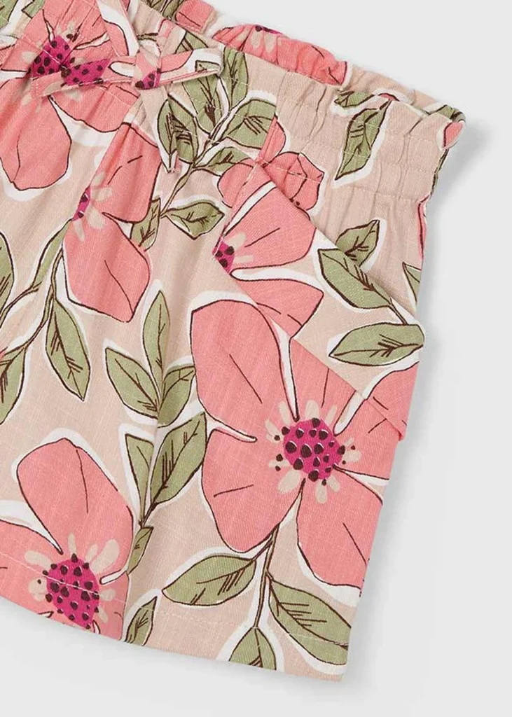 mayoral Παντελονι κοντο Σταμπωτό 26 3221 63 Μανταρινί