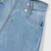 mayoral Βερμουδα denim ριχτη 26 3224 55 Πετροπλυμένο Τζιν