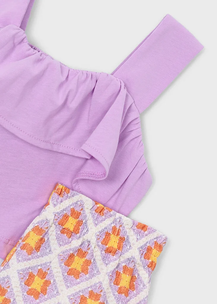 mayoral Σετ σορτς 26 3230 77 Λιλά