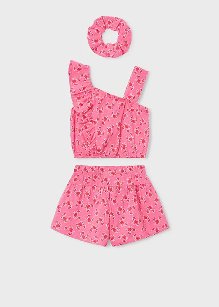 mayoral Σετ σορτς λαστιχακι 26 3233 84 Γερανί