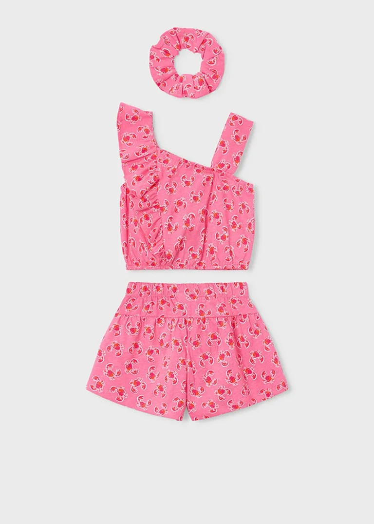 mayoral Σετ σορτς λαστιχακι 26 3233 84 Γερανί