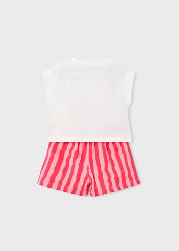 mayoral Σετ σορτς φουτερ 26 3234 81 Λιλά