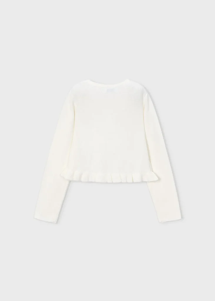 mayoral Ζακετα πλεκτη 26 3383 96 Εκρού