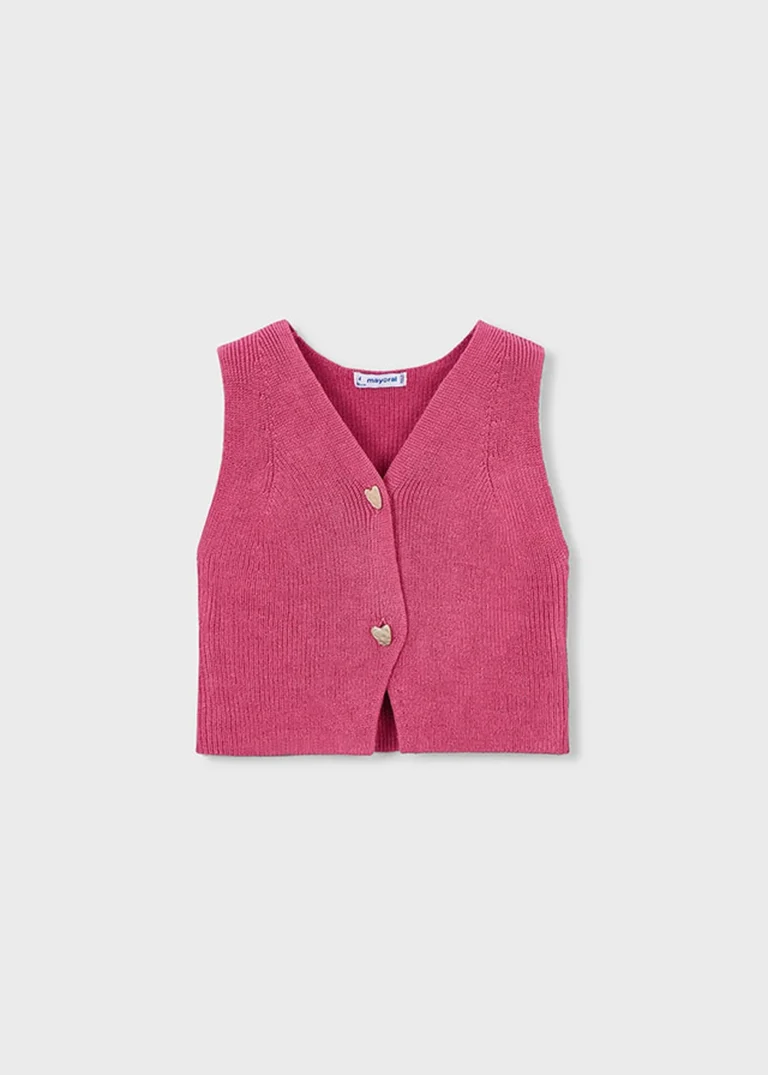 mayoral Γιλεκο πλεκτο 26 3385 84 Βανίλια