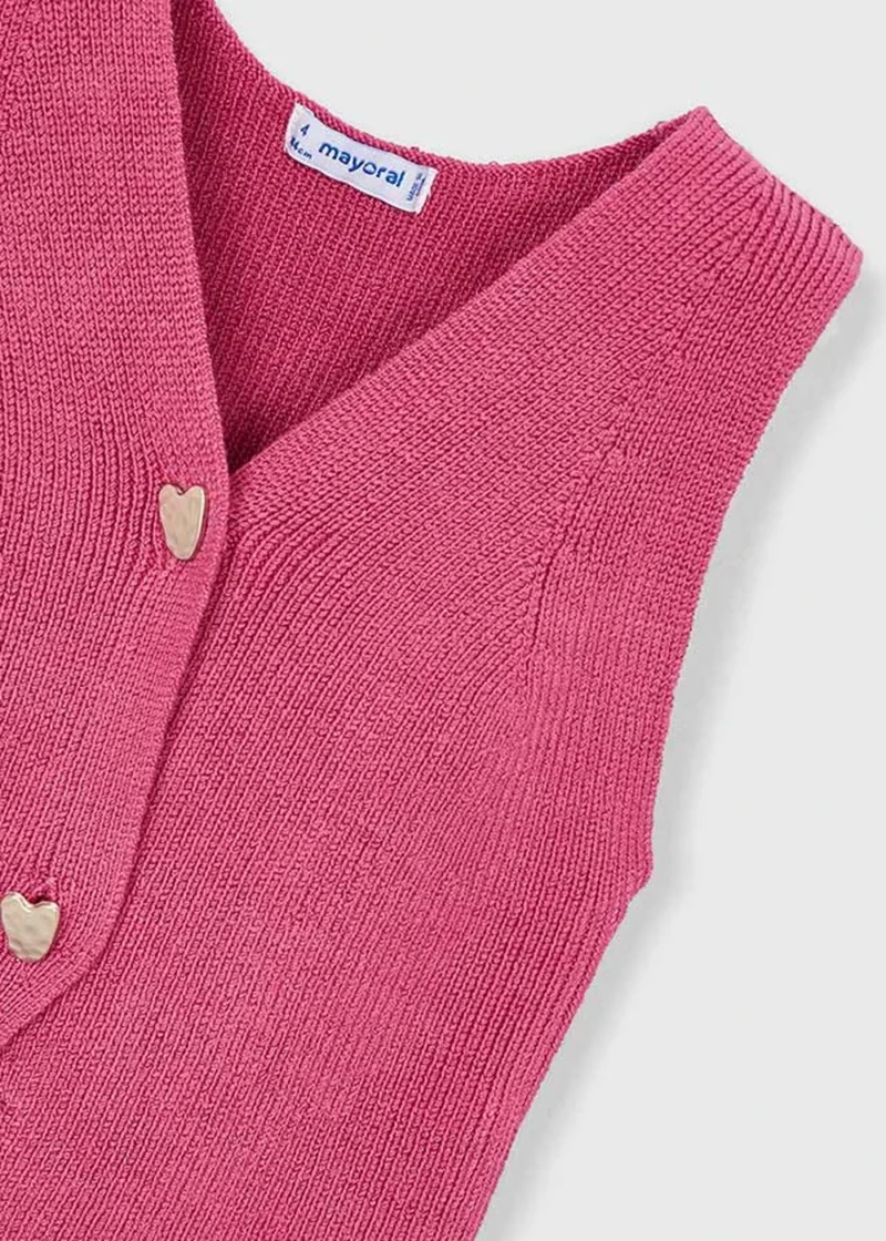 mayoral Γιλεκο πλεκτο 26 3385 84 Βανίλια