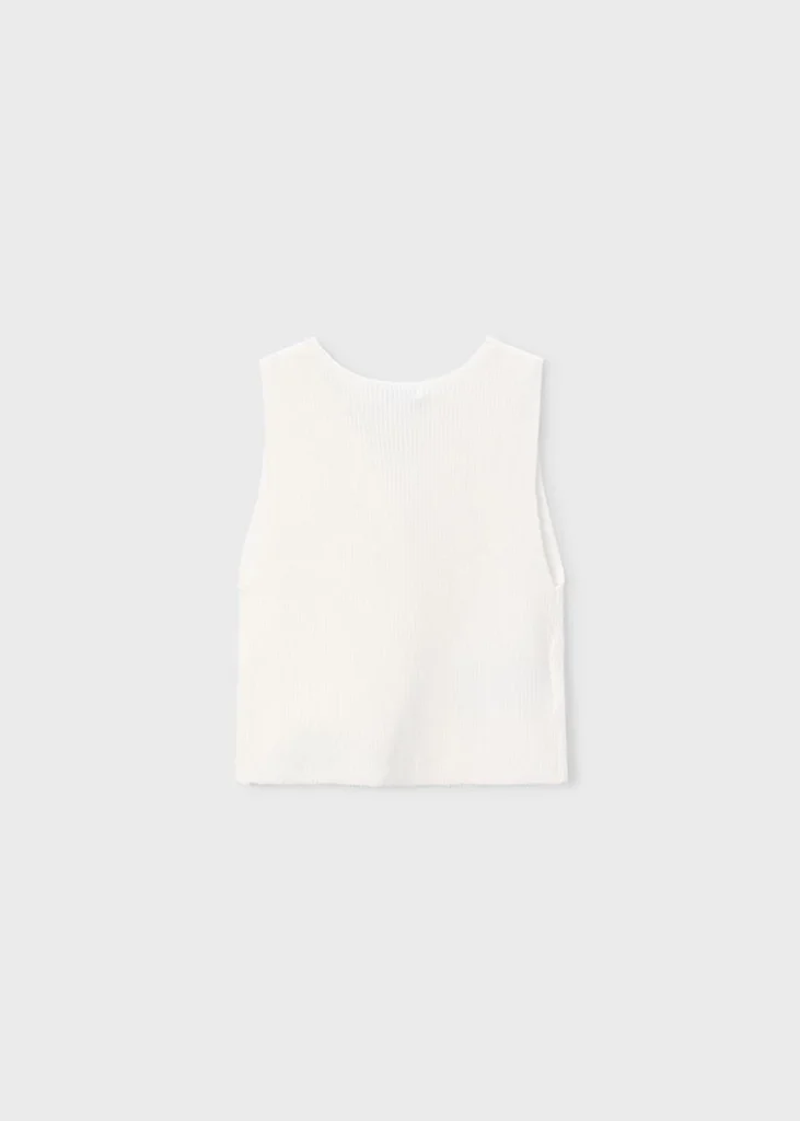 mayoral Γιλεκο πλεκτο 26 3385 84 Βανίλια