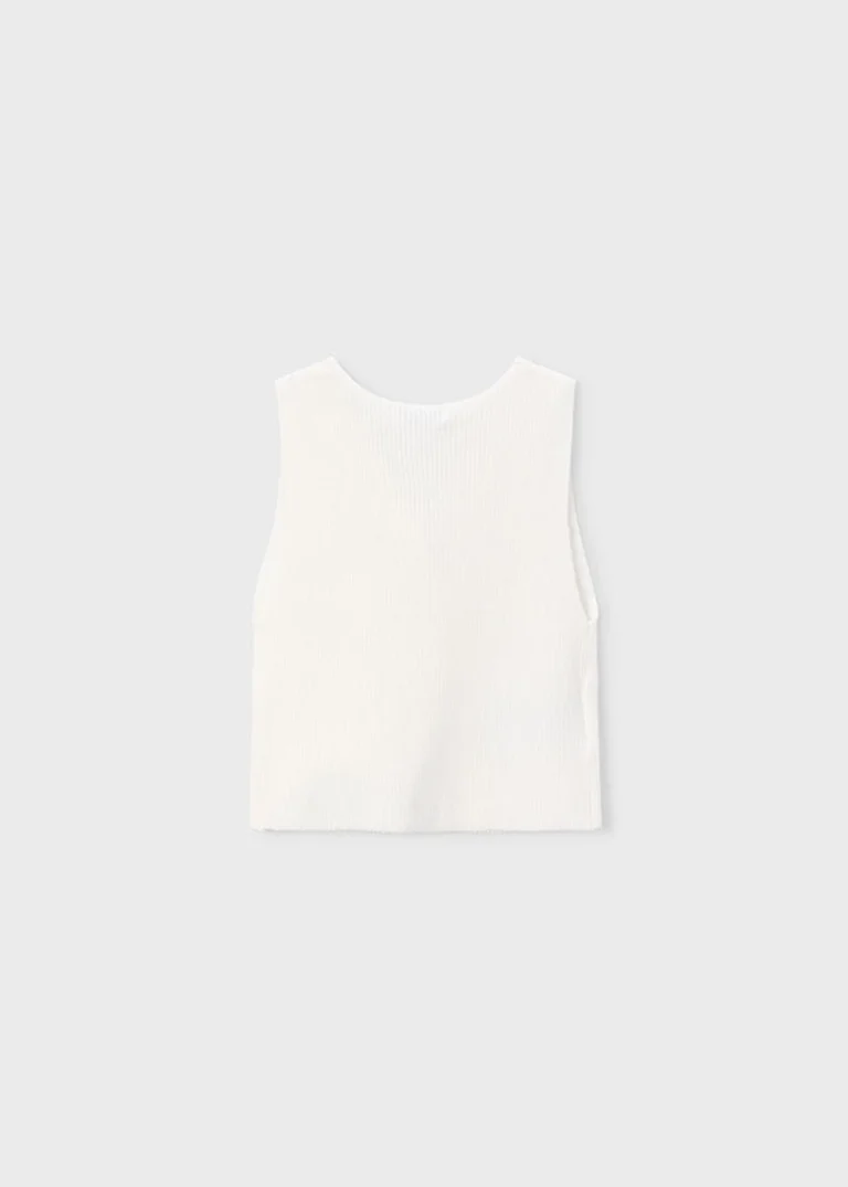 mayoral Γιλεκο πλεκτο 26 3385 84 Βανίλια