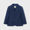 mayoral Σακακι λινο suiting 26 3437 51 Μπλε σκούρο