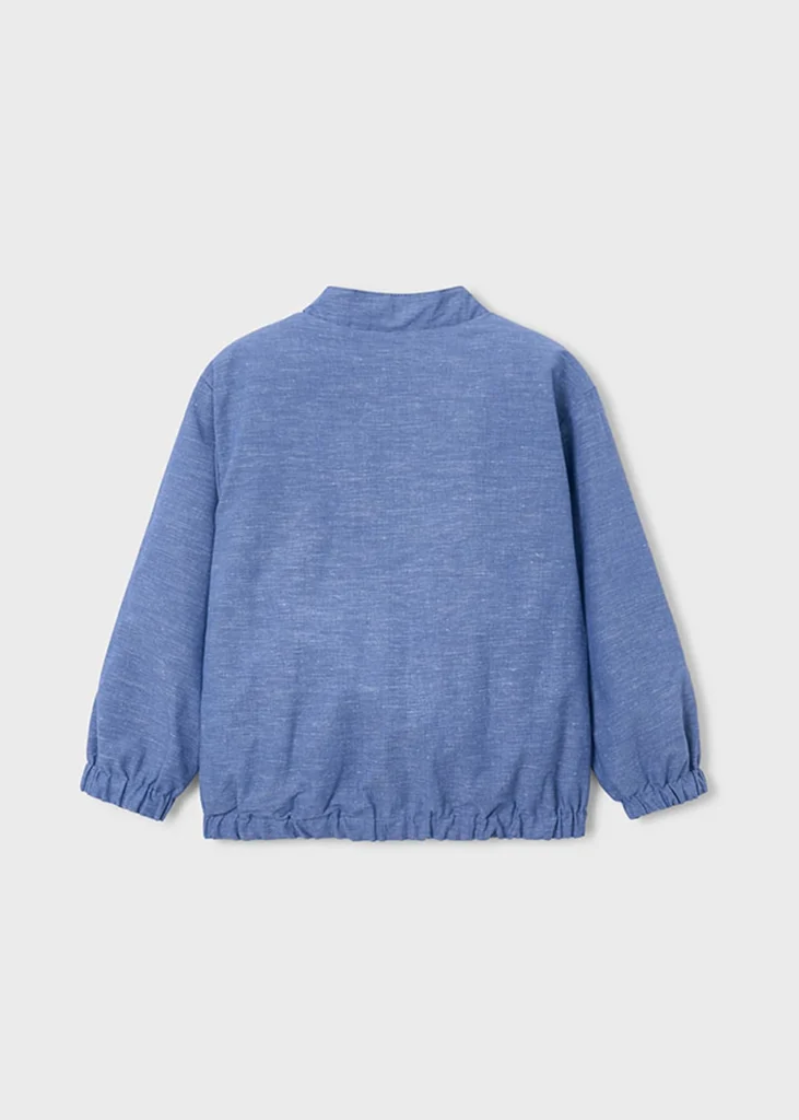 mayoral Αντιανεμικο αναστρεψιμο λινο 26 3444 48 Μπλε