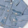 mayoral Τζακετ denim 26 3454 55 Πετροπλυμένο Τζιν